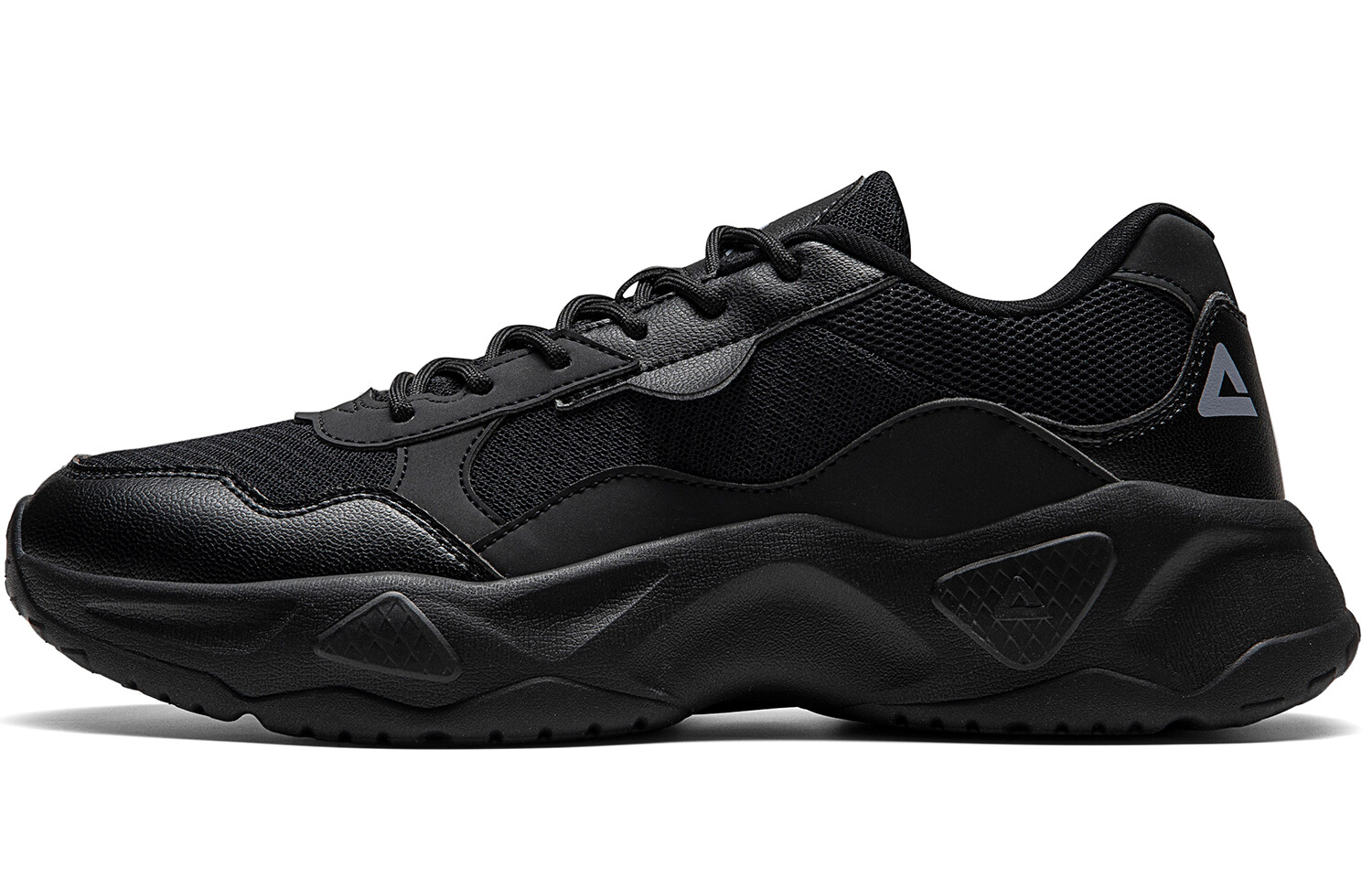 

Кроссовки PEAK Simple Line Lifestyle Shoes Men Low-top Black, черный