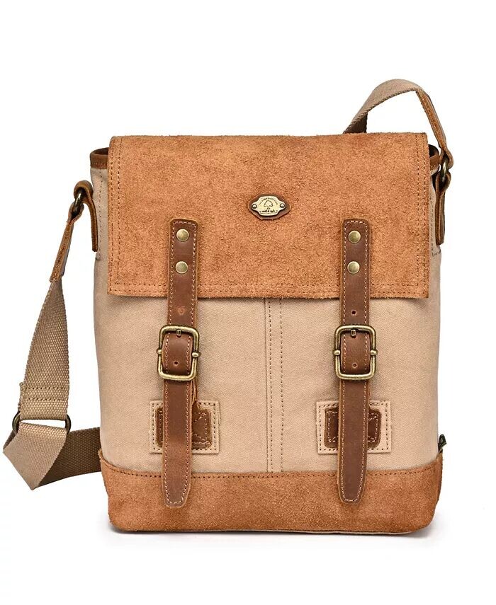 

Сумка через плечо Valley Oak Canvas TSD BRAND, коричневый/бежевый