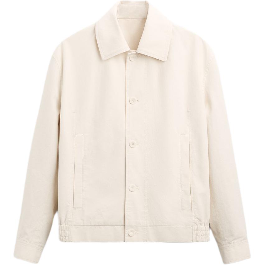 

Куртки и пальто мужские сырые белые ZARA, Белый, Куртки и пальто мужские сырые белые ZARA