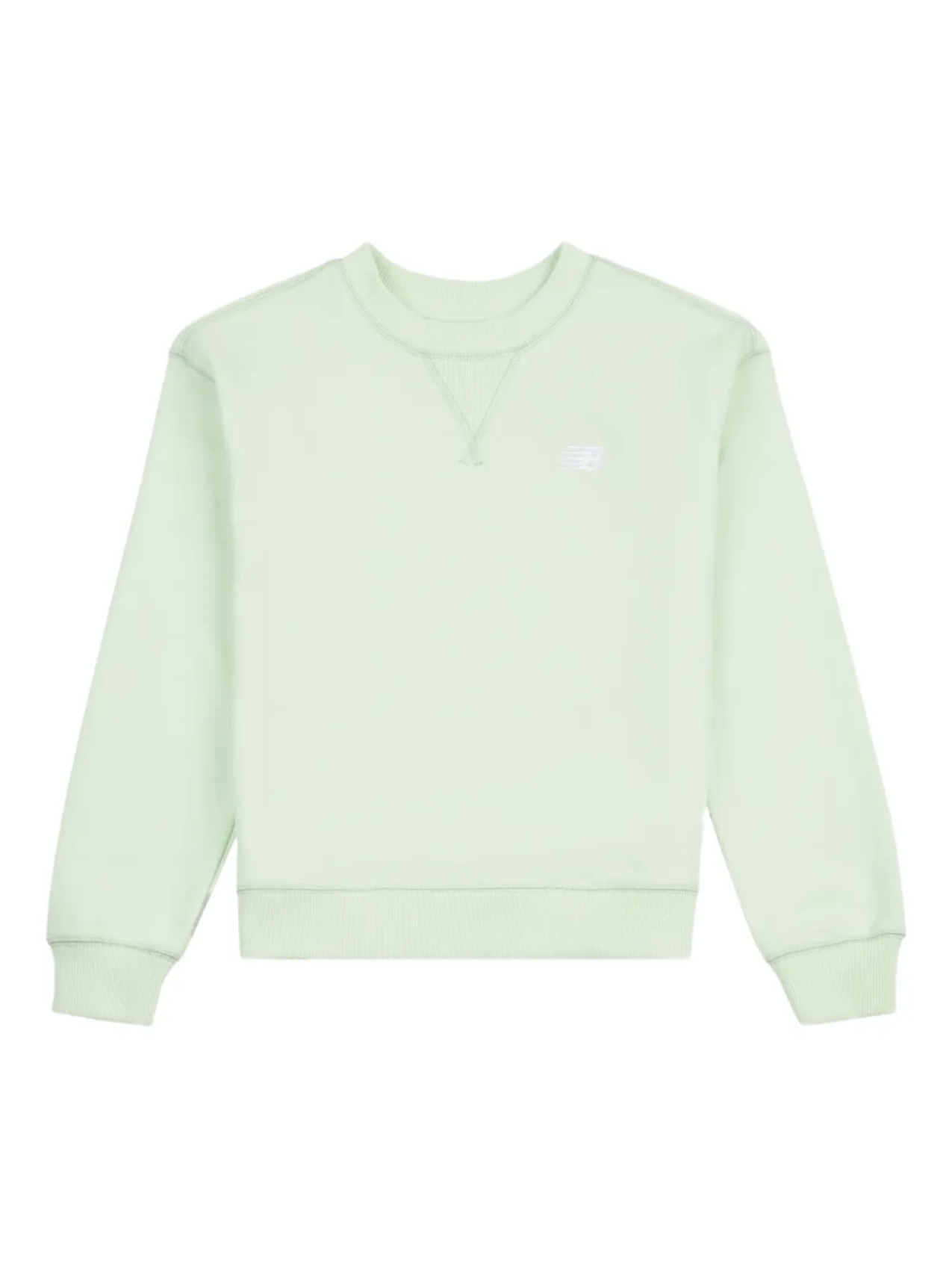 

Толстовка с вышитым логотипом New Balance Kids, зеленый