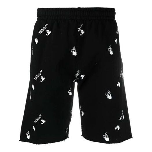 

Шорты men's ss21 logo print short skirt black Off-White, черный