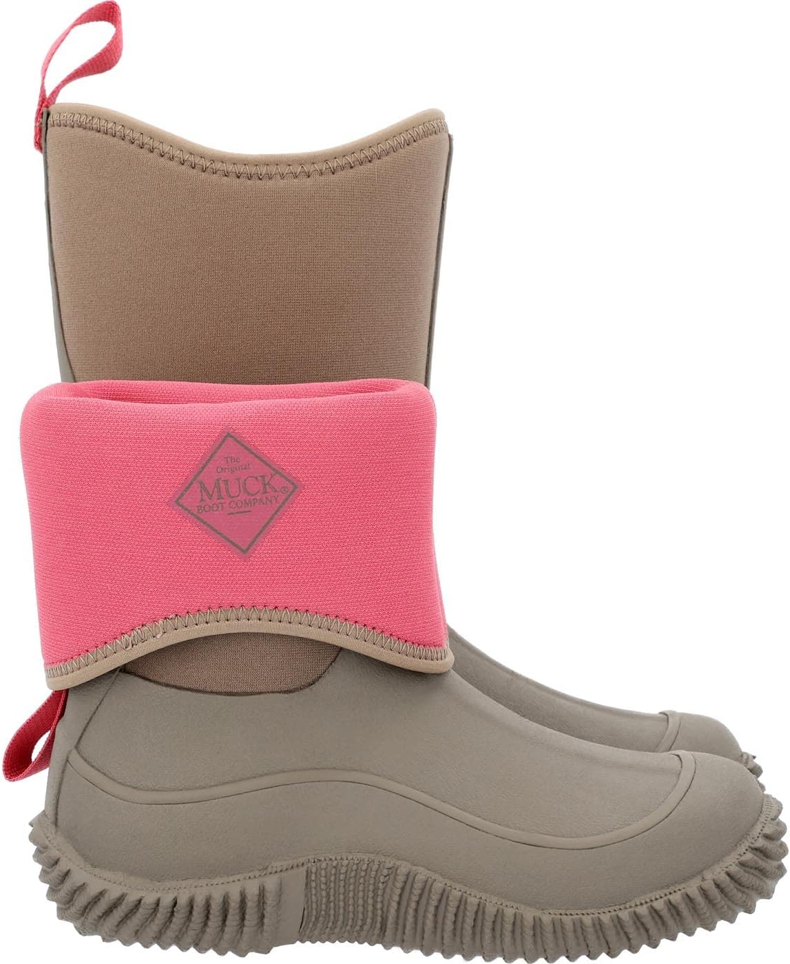MUCK unisex-child Kids Hale Boot, Brown