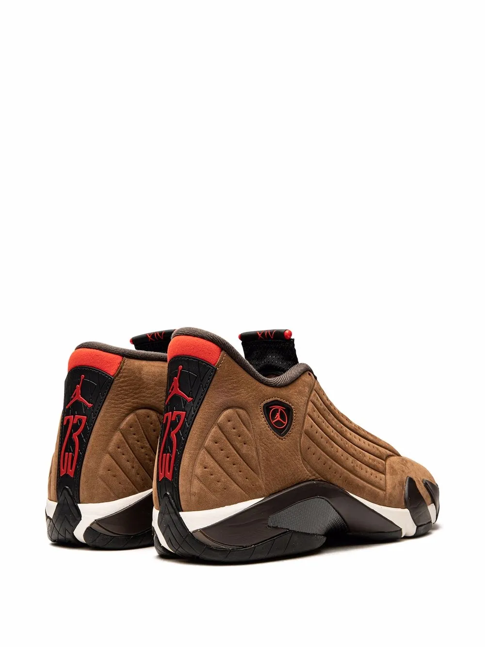 Кроссовки Air  14 Retro Jordan, коричневый — фото 3