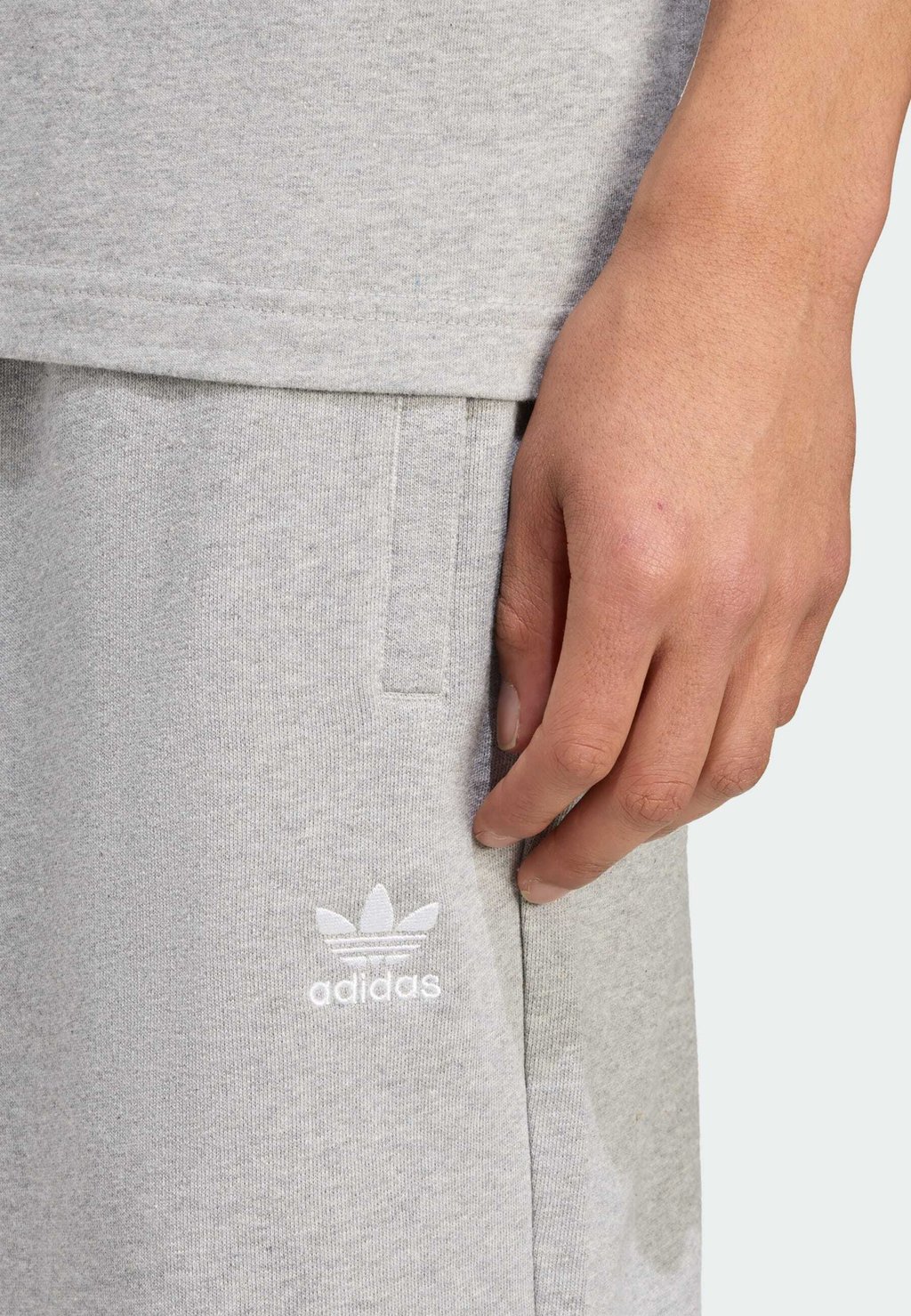 Шорты SHO - Tracksuit bottoms Adidas Originals, светло-серый — фото 3