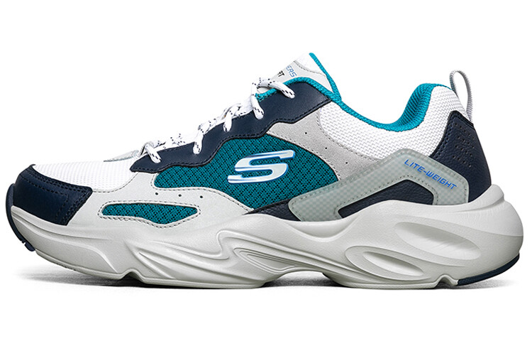 

Кроссовки Stamina Airy Chunky для мужчин с низким верхом, белые/синие/зеленые Skechers, Зеленый, Кроссовки Stamina Airy Chunky для мужчин с низким верхом, белые/синие/зеленые Skechers