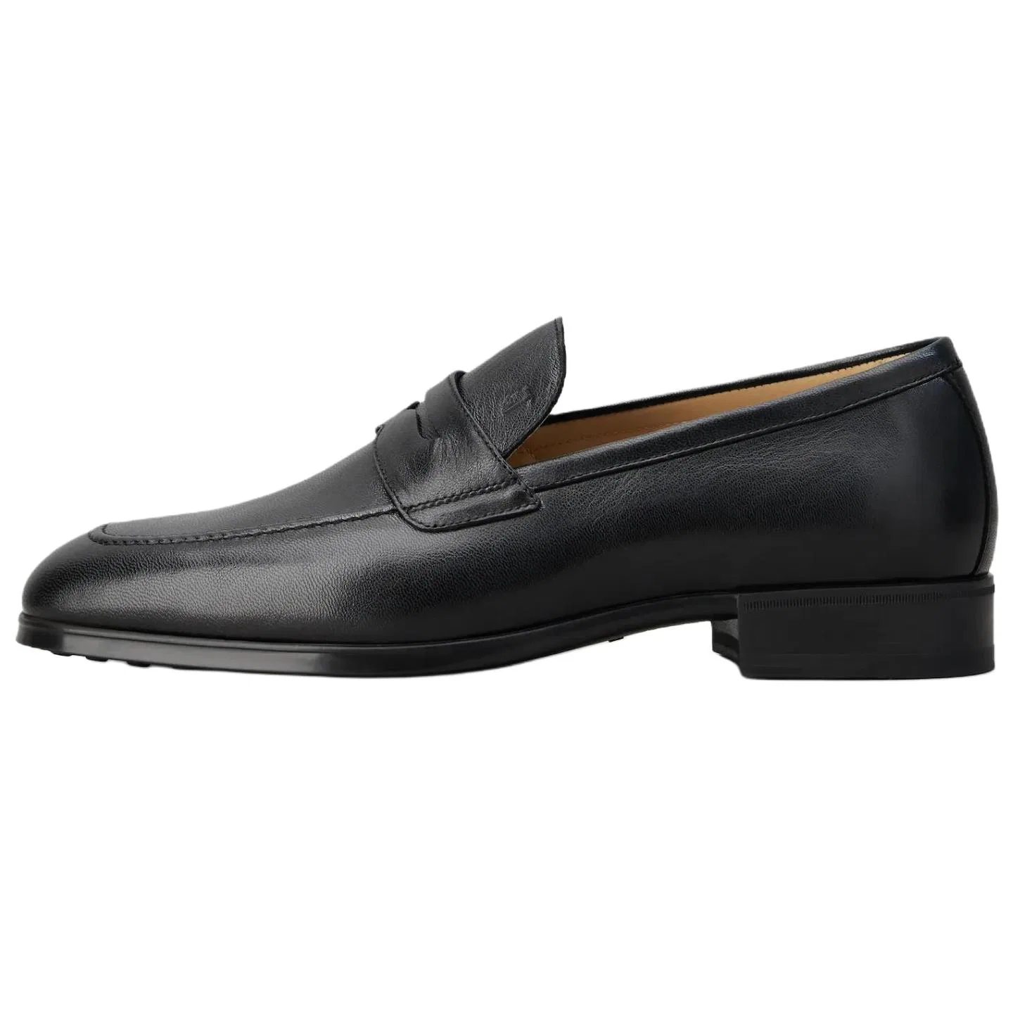 Лоферы с тиснением логотипа TOD'S черные