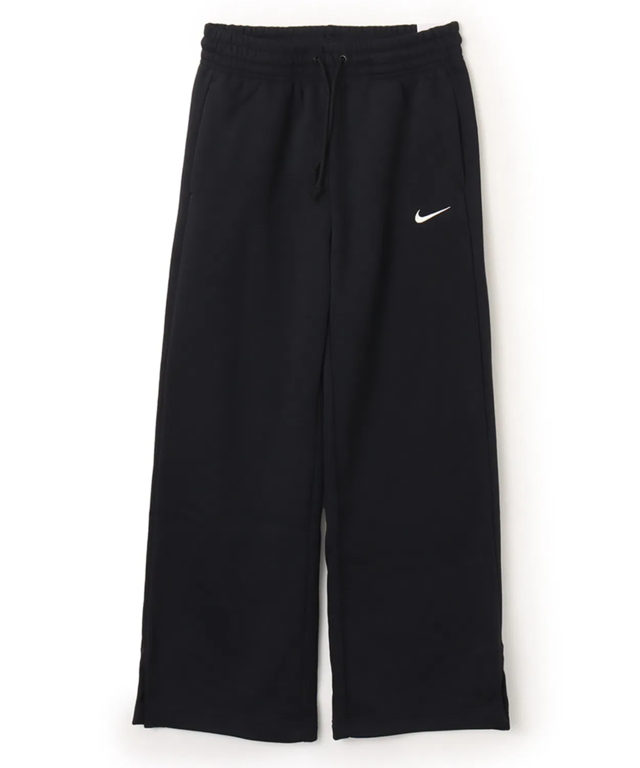 Женские широкие штаны Nike Phoenix Fleece, чёрные