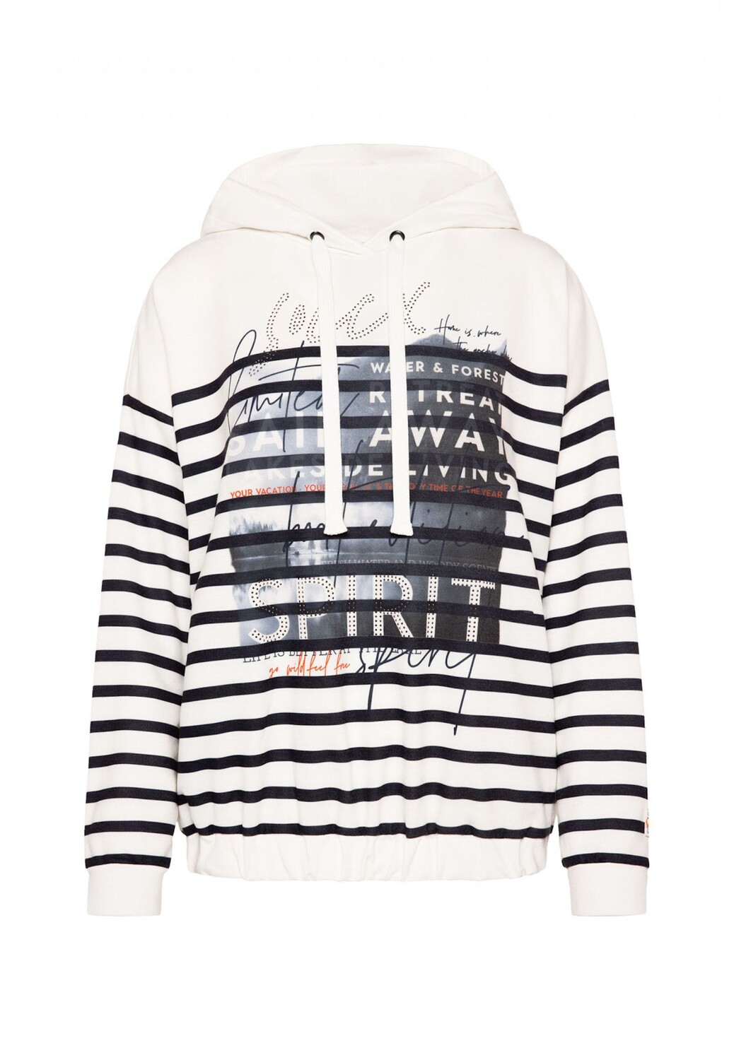 

Толстовка soccx Hoodie 'Rock the Boat', белый
