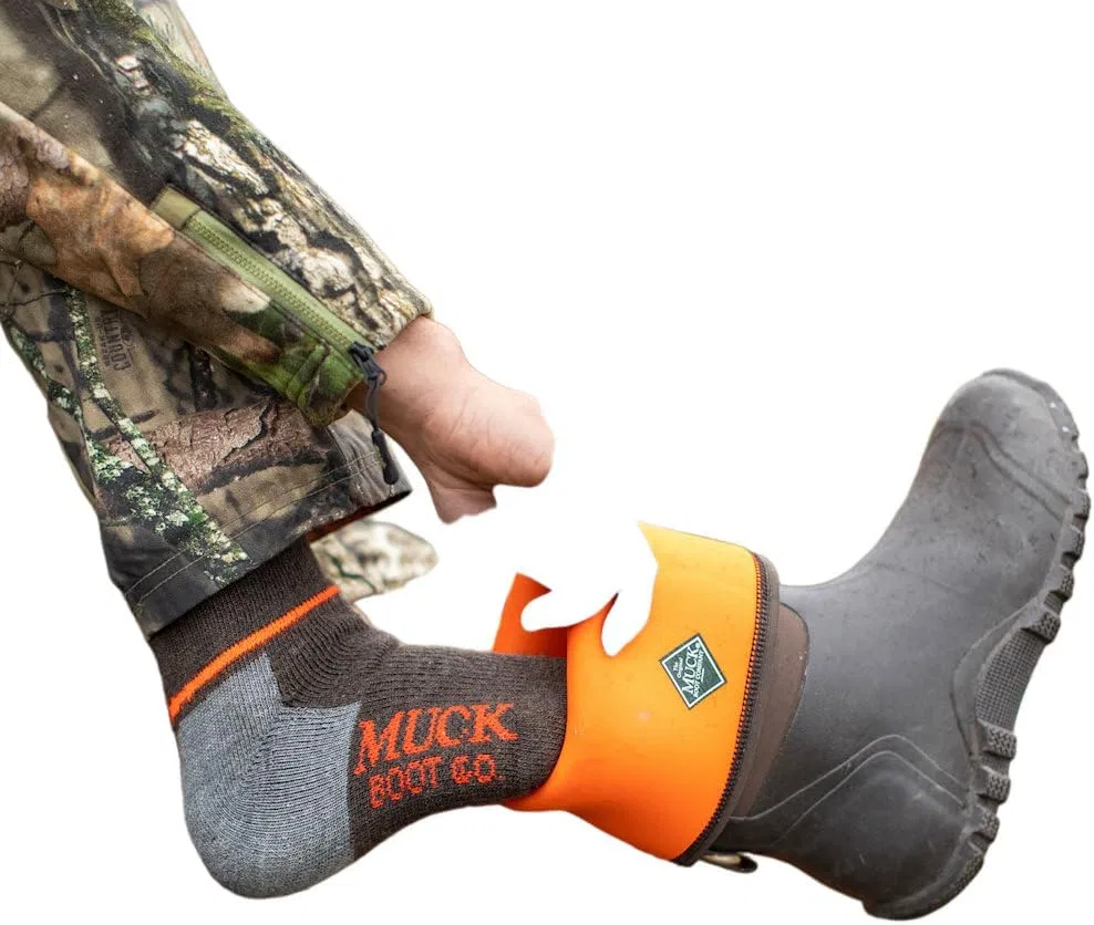 Ботинки дождевые MUCK Edgewater Classic, коричневый/Realtree Edge — фото 2