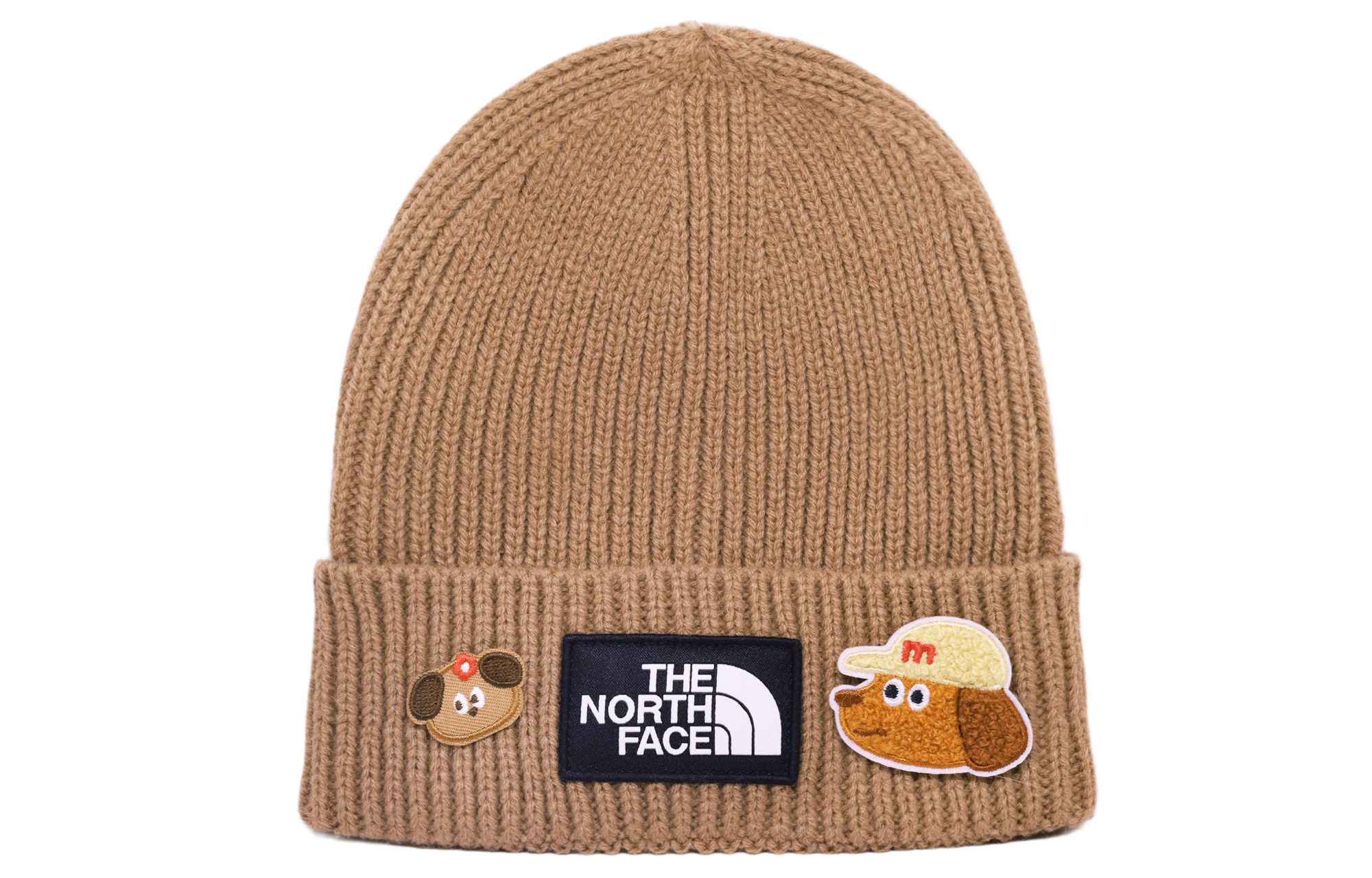 

THE NORTH FACE Акриловая шапка унисекс коричневая