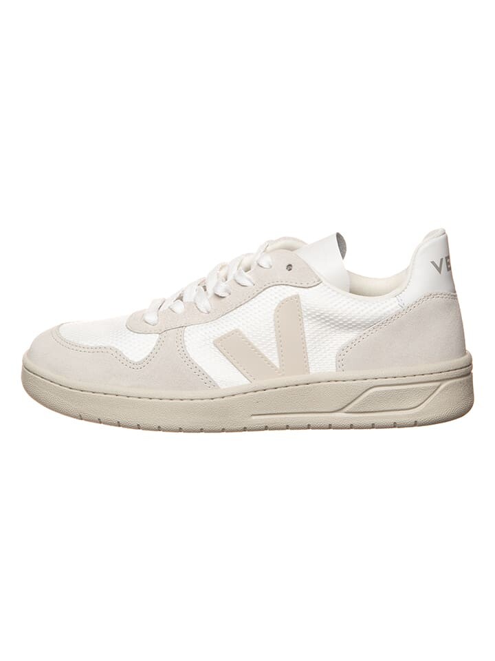 

Кроссовки на шнуровке Veja Sneakers V 10, цвет Weiß/Beige