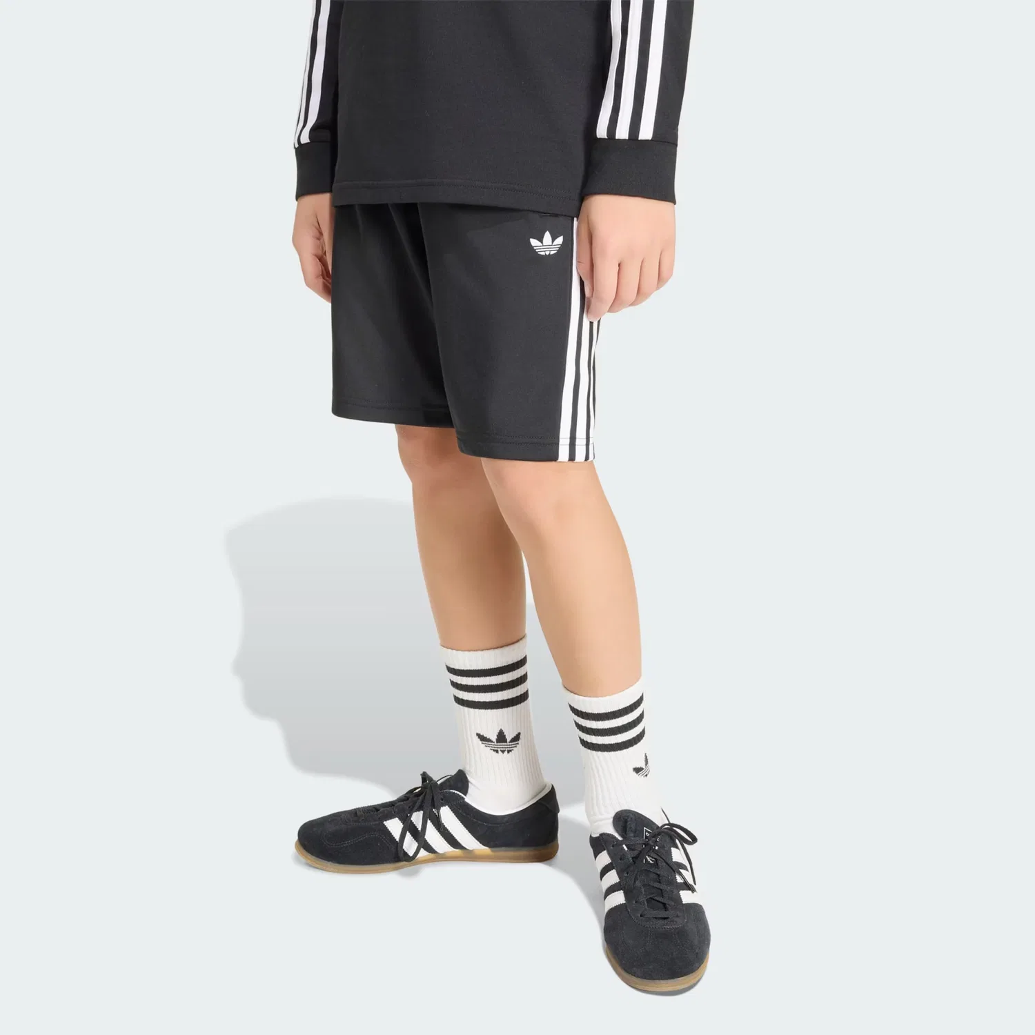 Брюки Adidas Originals Regular Pants Firebird черного цвета — фото 2