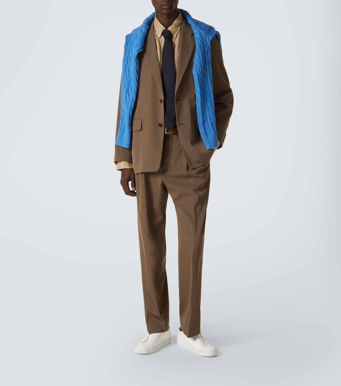 Льняная рубашка Оксфорд Polo Ralph Lauren, Coastal Beige — фото 2