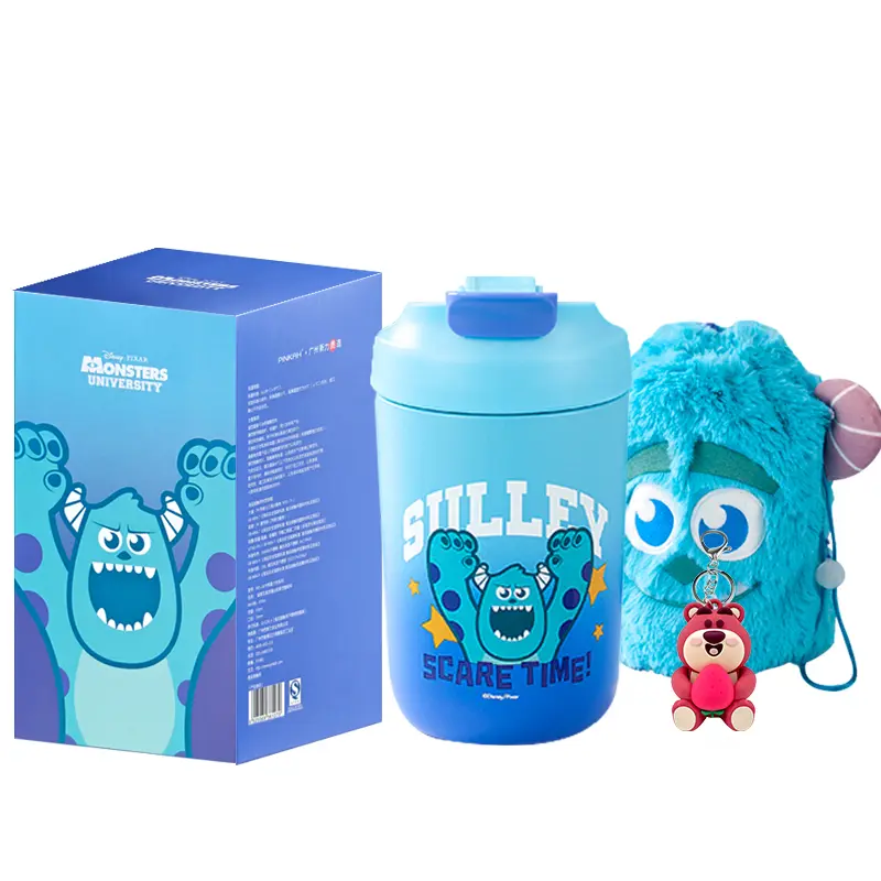 Кофейная термокружка Strawberry Bear Disney «Animation Series», 510 мл, Sullivan + брелок