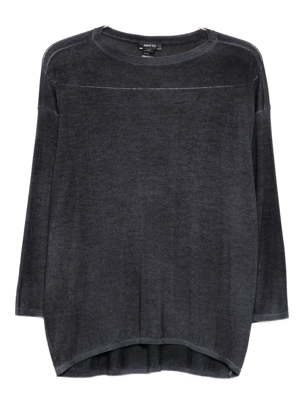 

Свитер с рукавами три четверти Avant Toi, синий