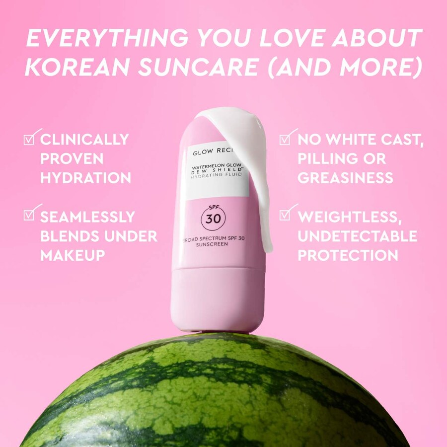 Увлажняющий солнцезащитный крем Dew Shield SPF 30 Glow Recipe, 1.69 oz/50 mL — фото 3
