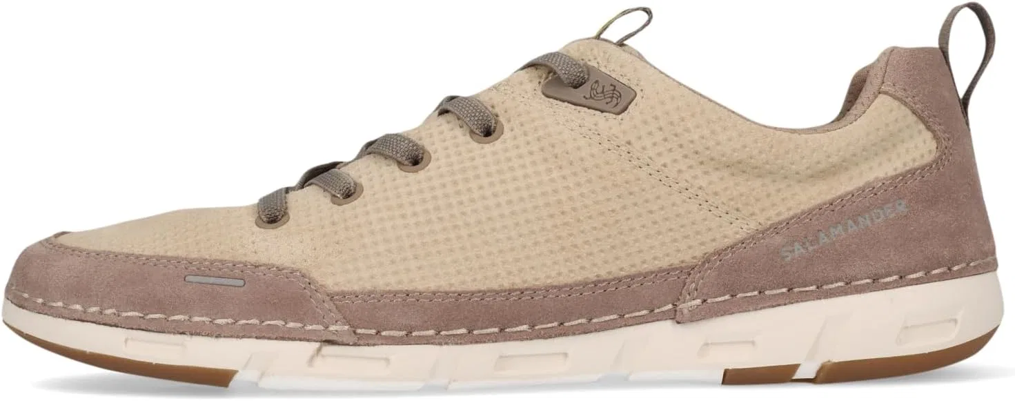 Мужские деловые туфли Salamander, на шнуровке, со сменной стелькой, Beige 5200 — фото 2