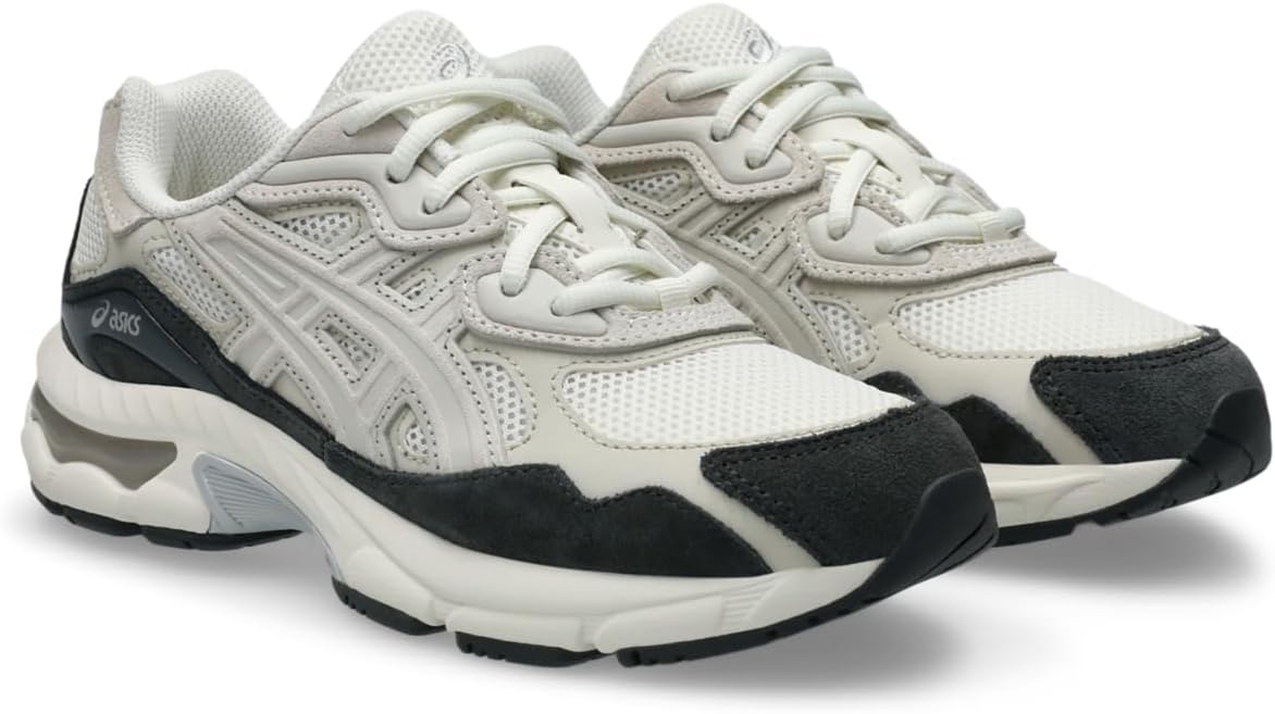 Детские кроссовки ASICS Gel-NYC Grade School (унисекс), серый/кремовый — фото 2