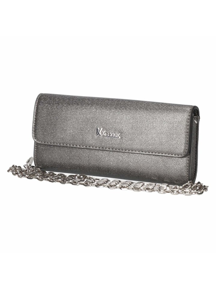 

Наплечная сумка Kaerlek Abendtasche, серебряный, Серебристый, Наплечная сумка Kaerlek Abendtasche, серебряный
