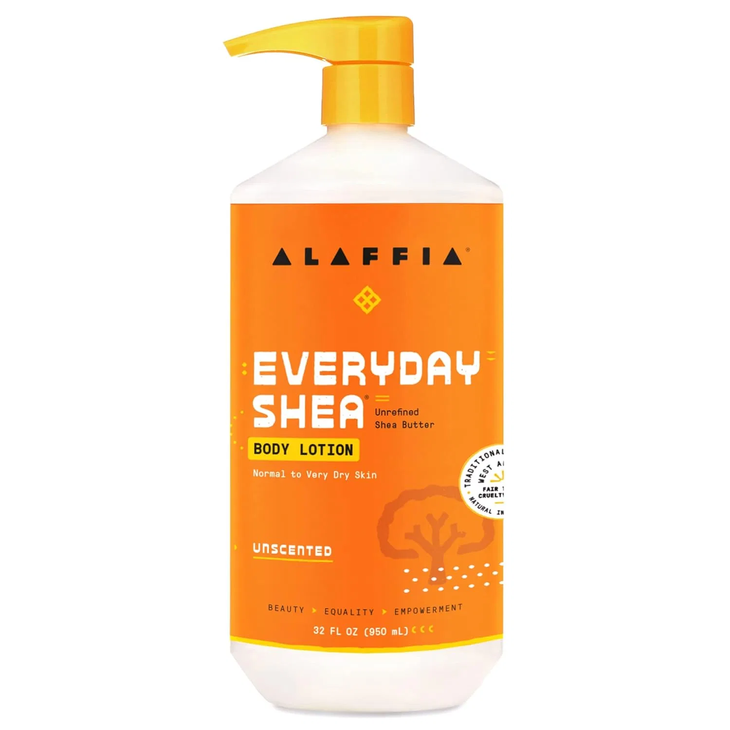Лосьон для тела Alaffia Everyday Shea Vegan Organic, без запаха, 950 мл Alaffia