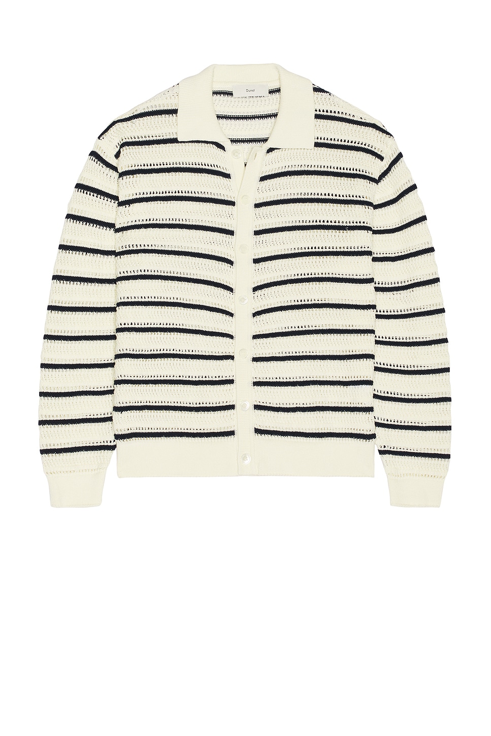 

Кардиган с открытым воротником Dunst, ivory & navy stripe