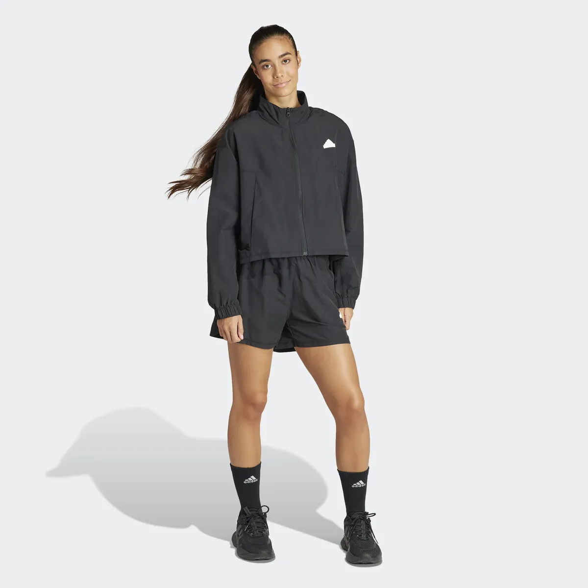 

Спортивный костюм Adidas Sportswear "W GAMETIME S TS" (2 шт.), черный