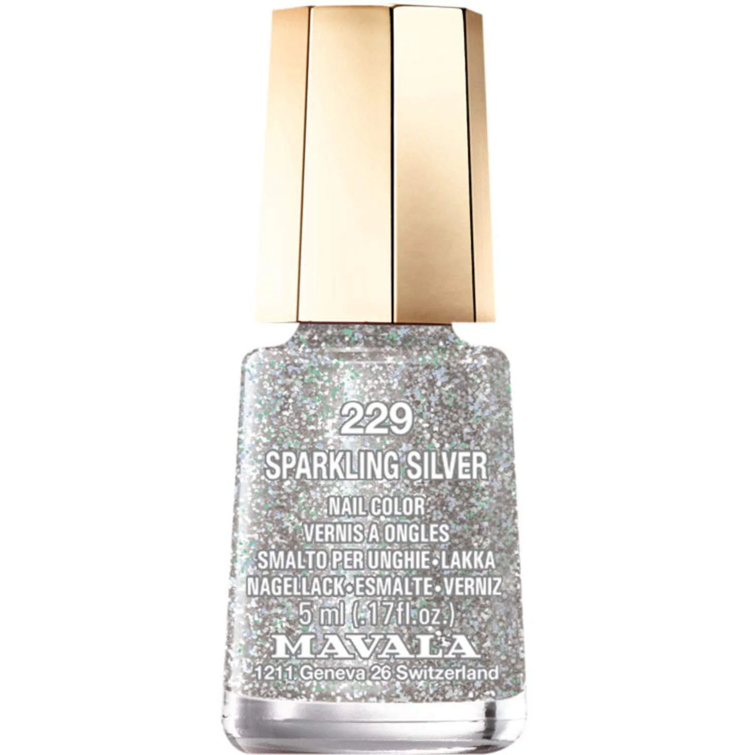 Лак для ногтей «Angel Colours Sparkling Silver» от Mavala Mavala