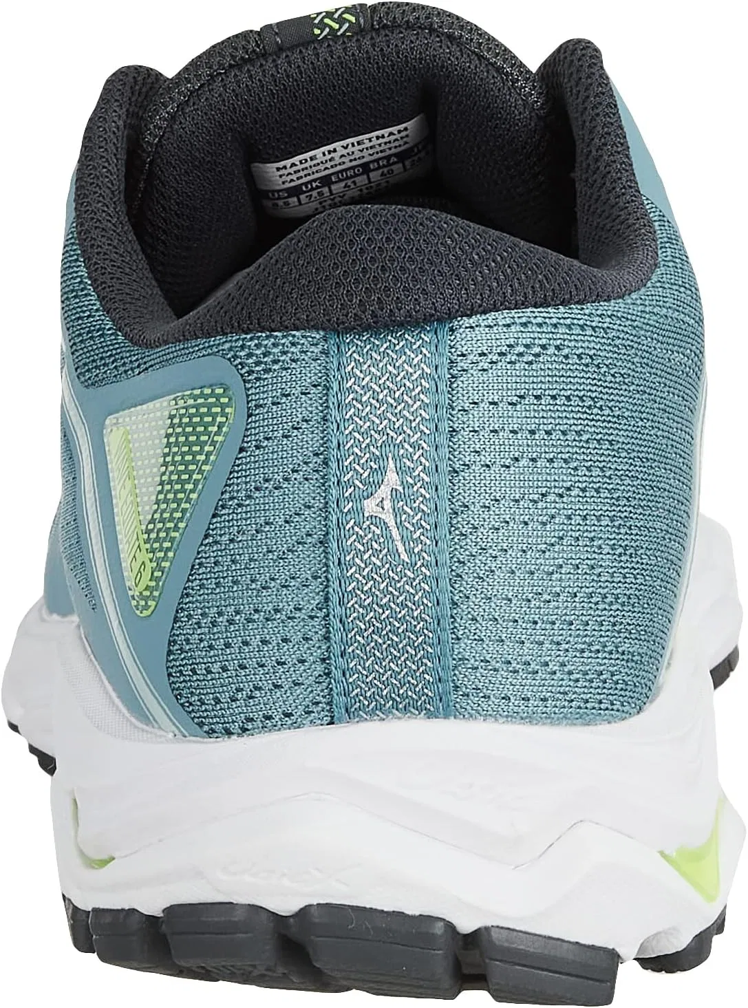 Мужские беговые кроссовки Mizuno Wave Equate 6, 2-Neolime Ebony Smokeblue — фото 3