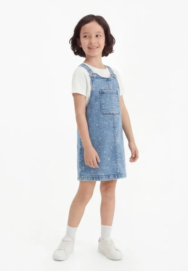 Платье-Бибюстгальтер nmfros из денима Name It, Medium Blue Denim