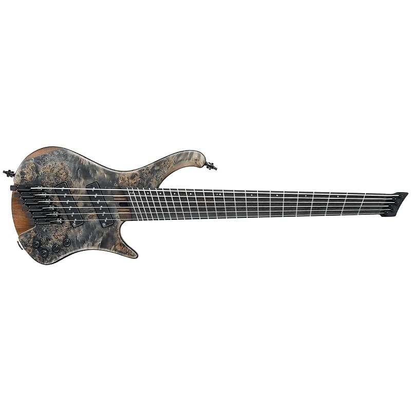 

Басс гитара Ibanez EHB1506MS BIF Black Ice Flat 6-String Headless Bass + Gig Bag NEW EHB 1506MS BIF