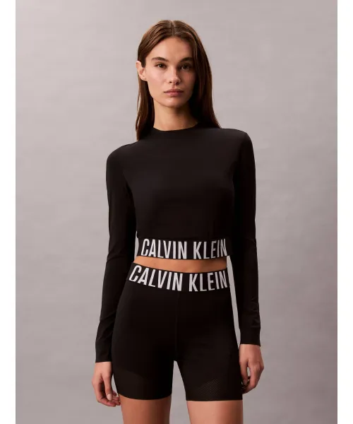 

Блуза Cropped fit Calvin Klein Performance, черный