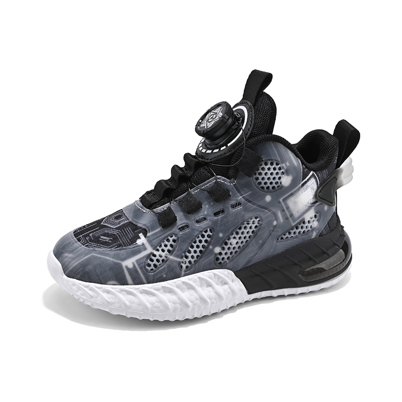 

Скользоустойчивые противоударные амортизирующие износостойкие дышащие низкие детские беговые кроссовки Kids' KUPE, синие