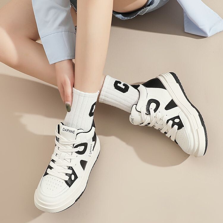 Кеды DAPHNE Skateboard Shoes Women's High-Top — фото 3