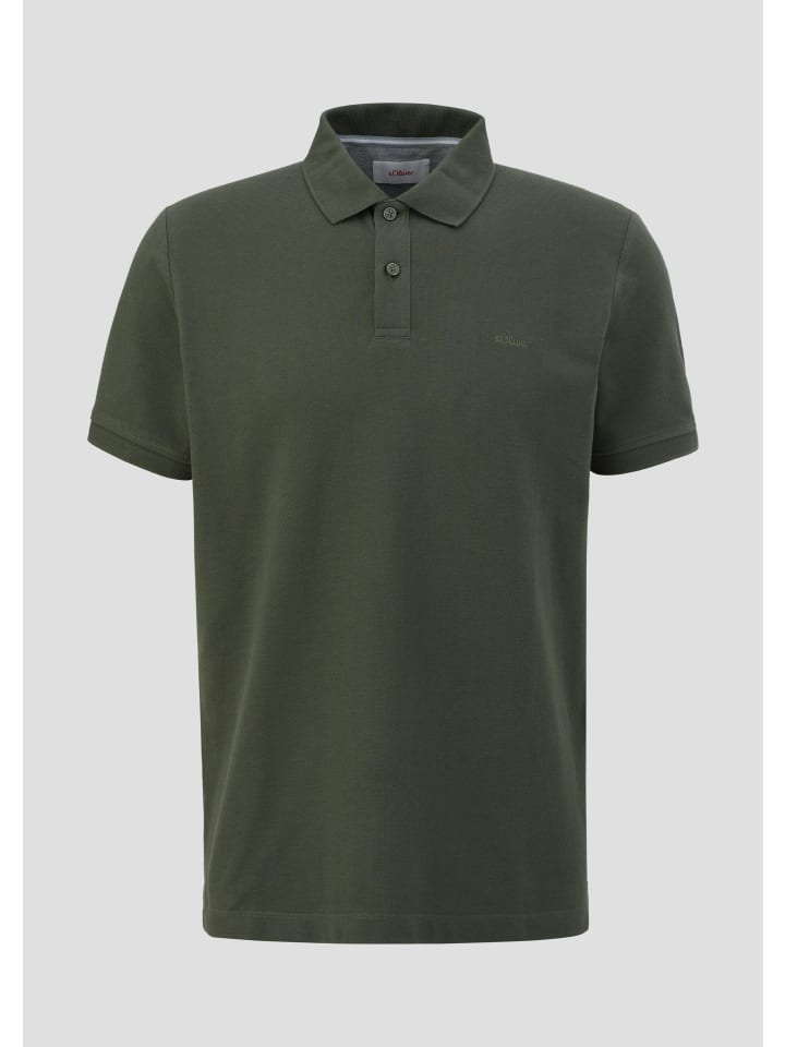 

Рубашка поло 7940_оливково-зеленого цвета s.Oliver