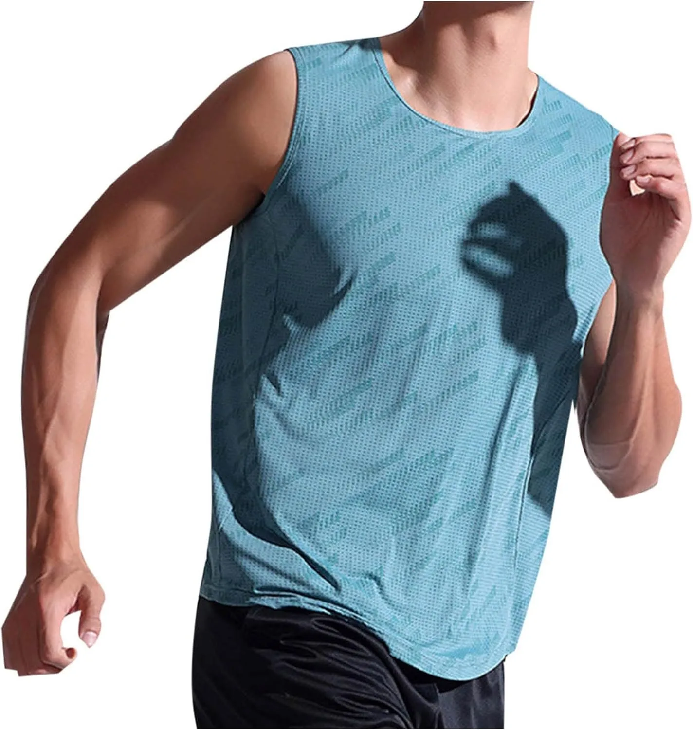 

Мужская летняя майка для спортзала lightweight casual QUNPIU