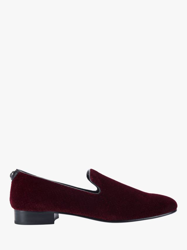 

Шикарные бархатные мокасины Kurt Geiger London, цвет Wine