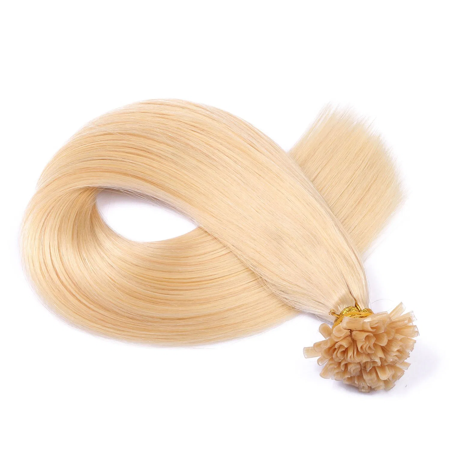 Накладные пряди с кератиновым креплением U-Tip #613 от novon Hair Extensions, 40 см, 100 г Novon