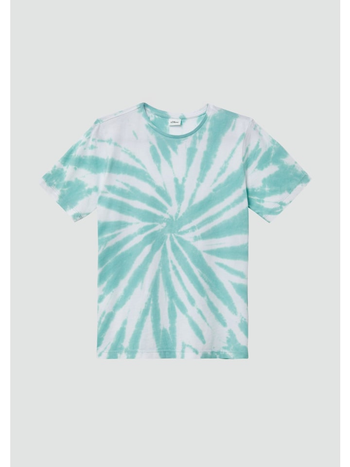 

Футболка цвета 6069_морской зеленый s.Oliver