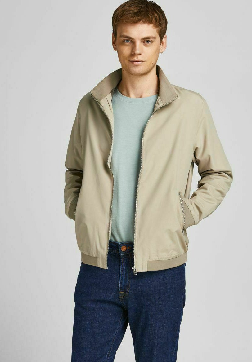 

Бомбер Jack & Jones JJERUSH HARRINGTON, цвет Beige, Серый, Бомбер Jack & Jones JJERUSH HARRINGTON, цвет Beige