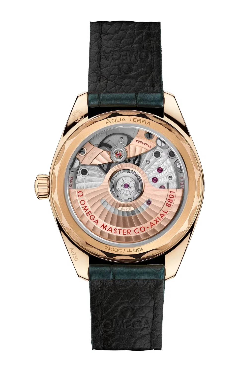 SEAMASTER AQUA TERRA SHADES CO-AXIAL MASTER CHRONOMETER 34 ММ - 220.53.34.20.10.001 OMEGA, золотой — фото 2
