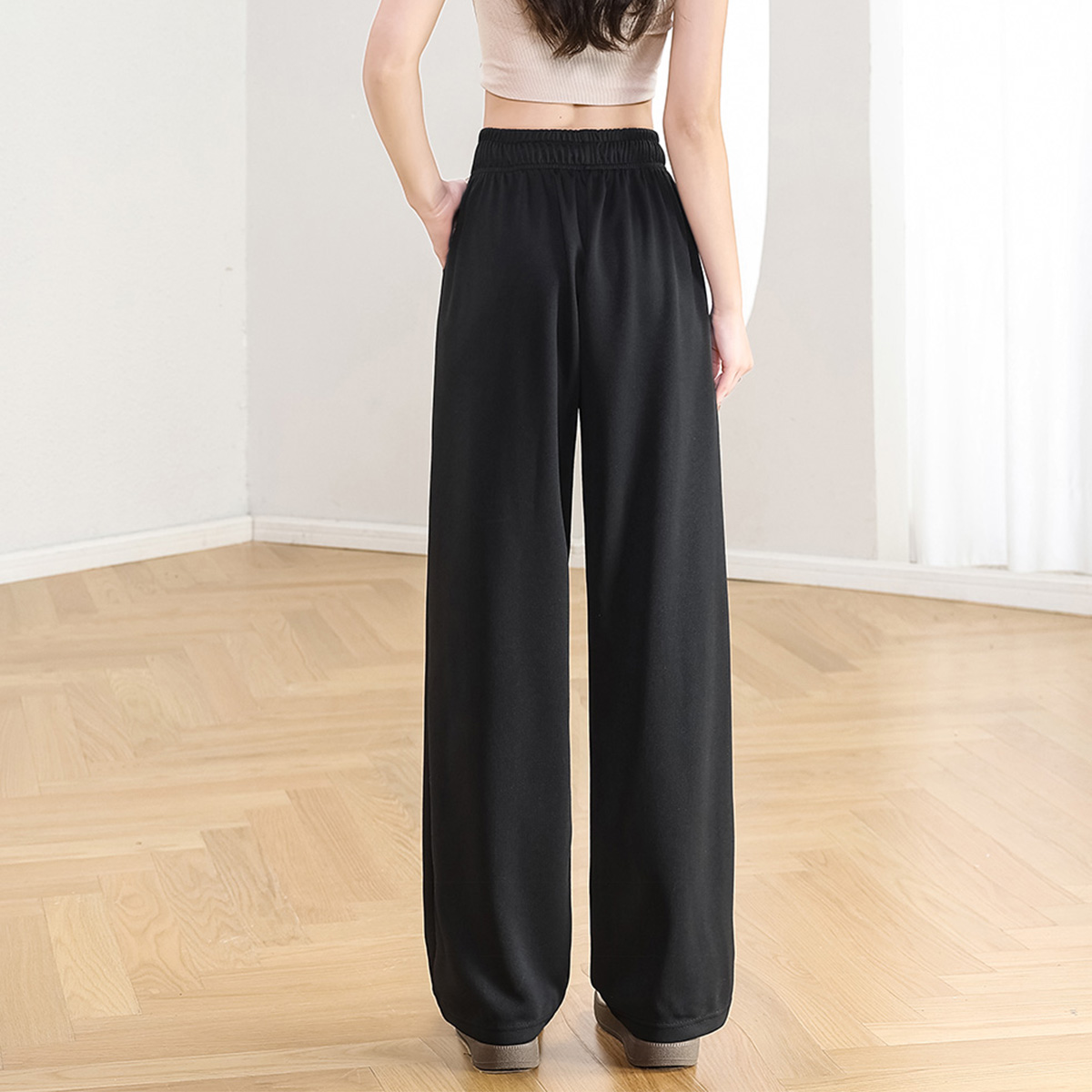 

Повседневные брюки женские Moderate Straight Fit WARRIOR, темно-серый