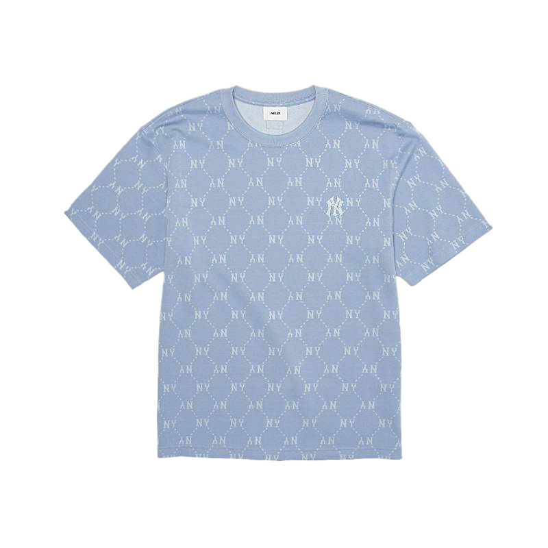 

MLB Футболка унисекс New York Yankees / Sky Blue Crew Neck Moderate Straight Fit