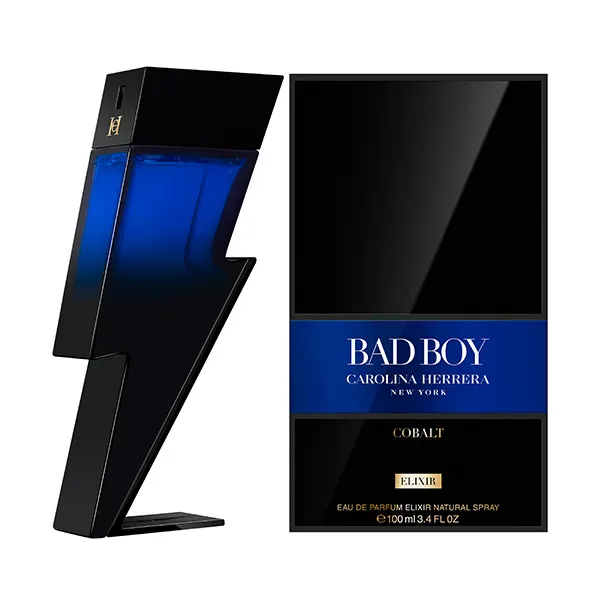 Эликсир парфюмированная вода для мужчин Bad Boy Cobalt Elixir Carolina Herrera, 100 ml — фото 2