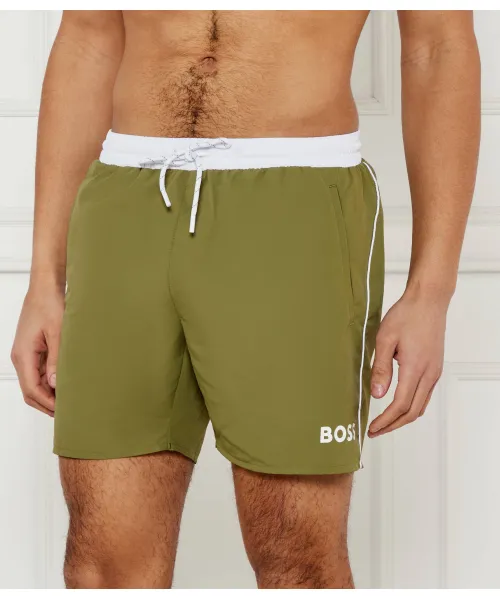 

Плавки-Шорты «Морская звезда» Regular fit Boss, зеленый