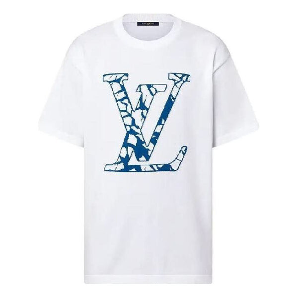 

Футболка cotton crewneck t-shirt 'white' Louis Vuitton, белый