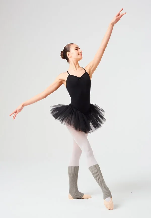 Высокие носки ballett stulpen leo Tanzmuster, Grau — фото 4
