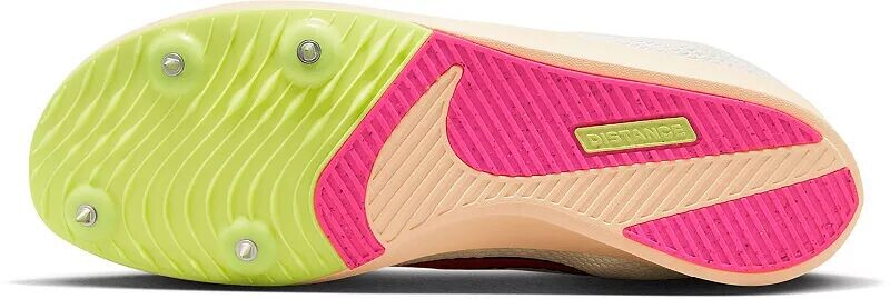 Легкоатлетические кроссовки Nike Zoom Rival Distance, белый/розовый — фото 2