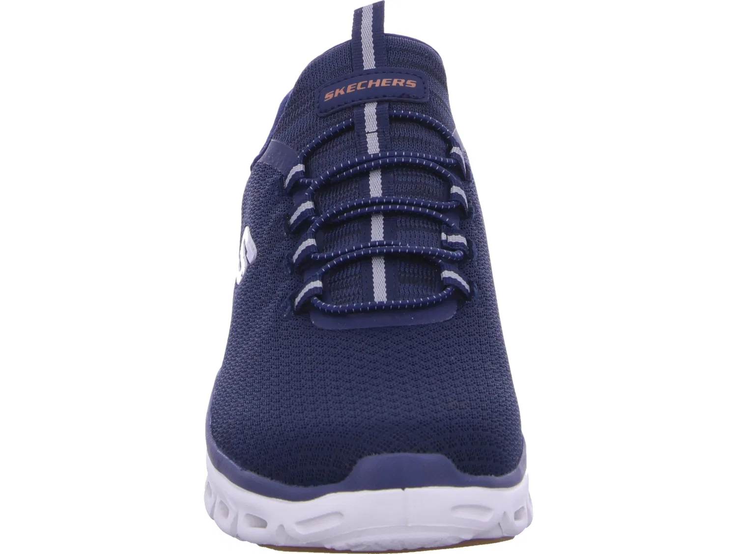 Слипперы Glide-Step Skechers, синий — фото 4