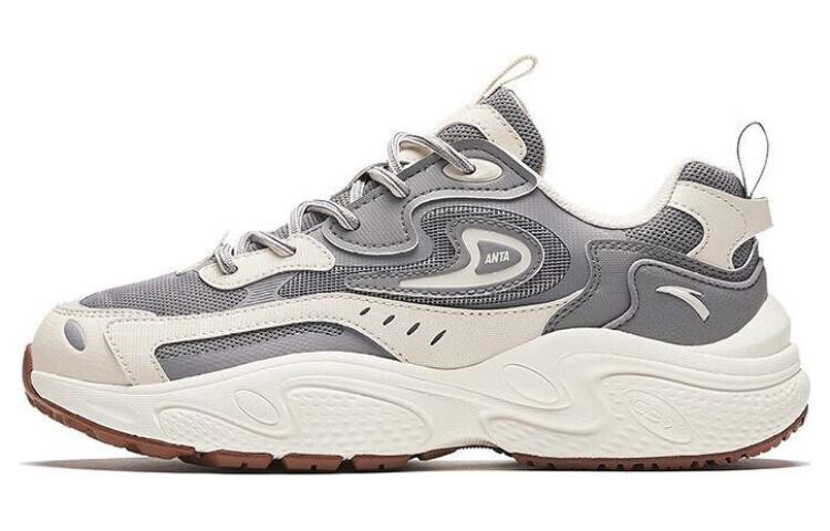 

Кроссовки ANTA C37 Series Lifestyle Shoes Men Low-top Gray, белый/серый