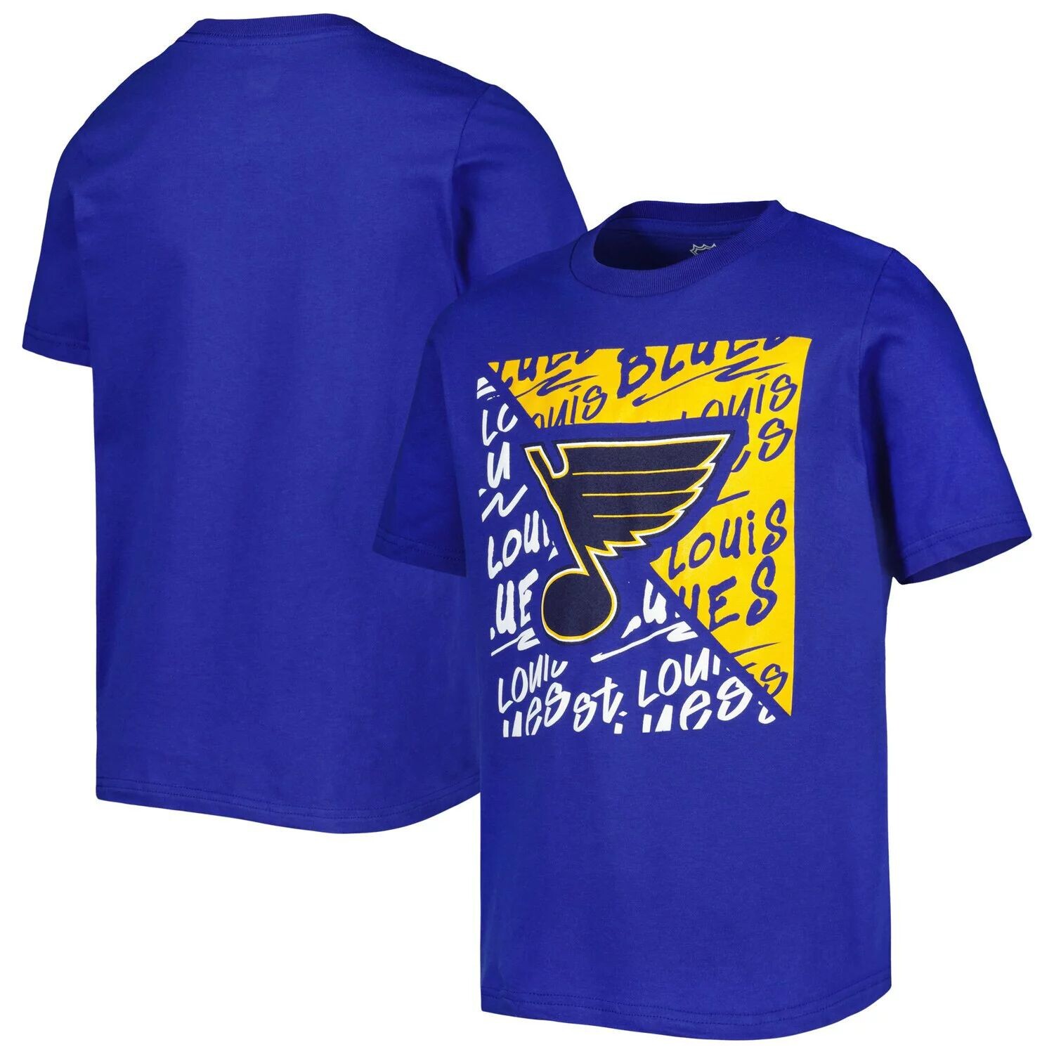 

Молодежная футболка Royal St. Louis Blues Divide Outerstuff
